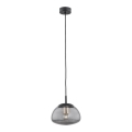 Argon 4333 - Lampadario a sospensione con filo TRINI 1xE27/15W/230V nero