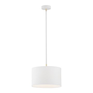 Argon 4343 - Lampadario su palo KARIN 1xE27/15W/230V bianco