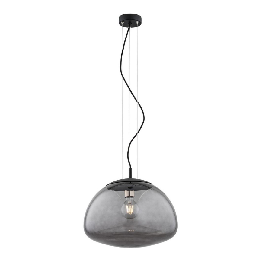 Argon 4350 - Lampadario a sospensione con filo TRINI 1xE27/15W/230V nero