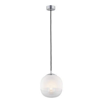 Argon 4676 -Lampadario su filo  BALTIMORE 1xE27/15W/230V cromo luminoso