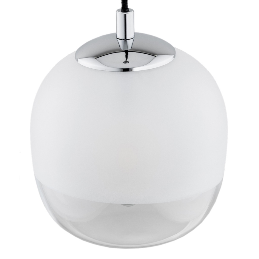 Argon 4676 -Lampadario su filo  BALTIMORE 1xE27/15W/230V cromo luminoso