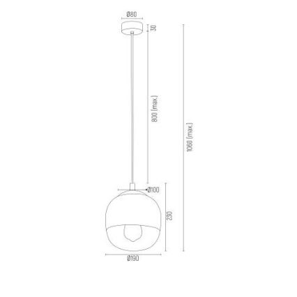 Argon 4676 -Lampadario su filo  BALTIMORE 1xE27/15W/230V cromo luminoso