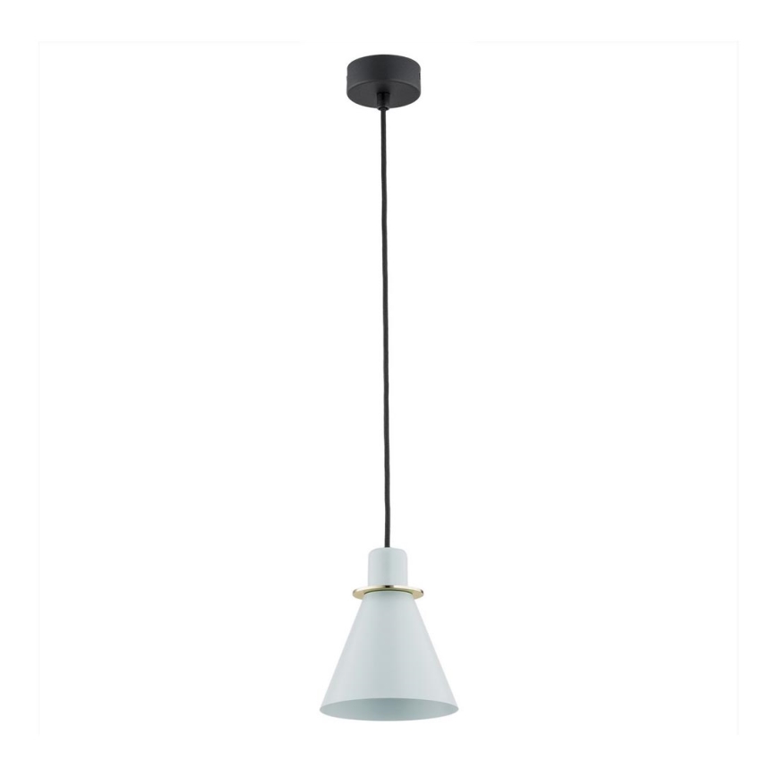 Argon 4682 - Lampadario su filo  BEVERLY 1xE27/15W/230V blu/oro