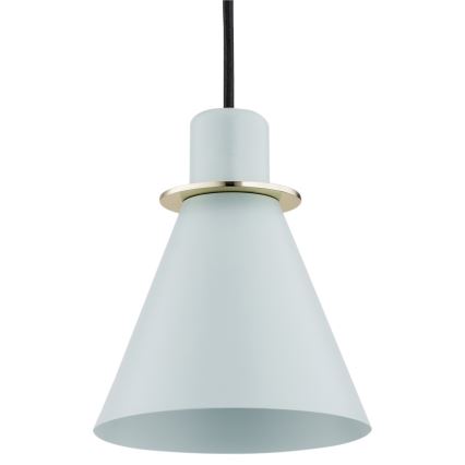 Argon 4682 - Lampadario su filo  BEVERLY 1xE27/15W/230V blu/oro