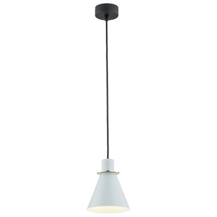 Argon 4682 - Lampadario su filo  BEVERLY 1xE27/15W/230V blu/oro