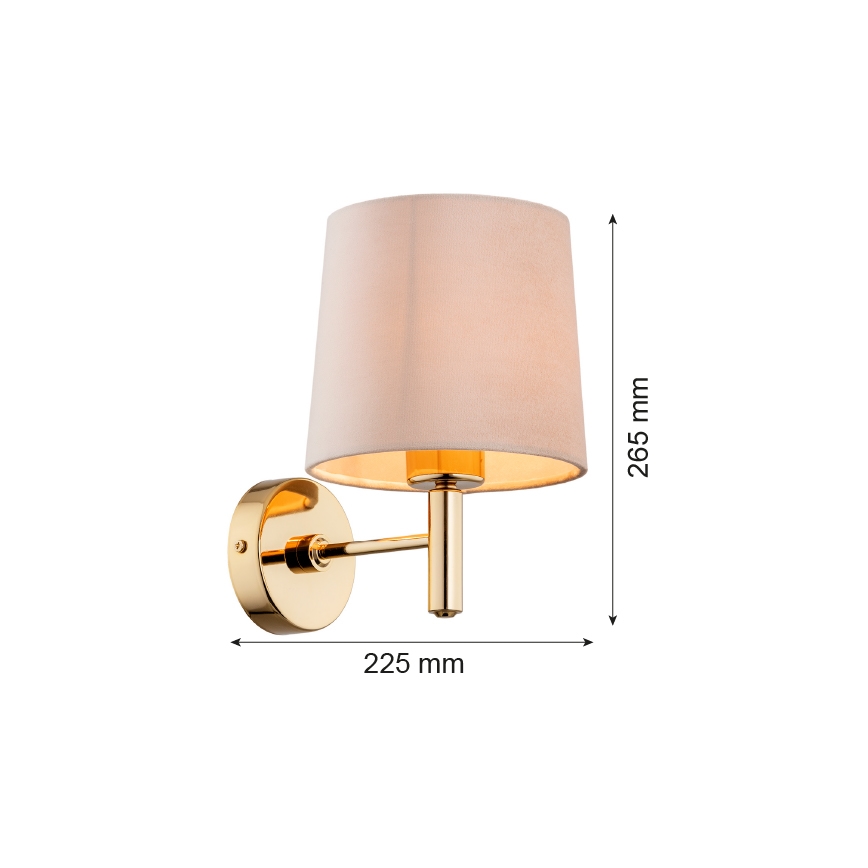 Argon 4727 - Applique PONTE 1xE27/15W/230V