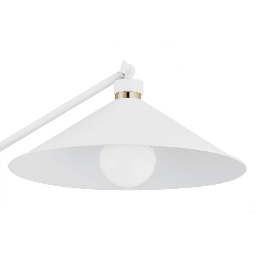 Argon 4731 - Lampada da terra NASHVILLE 1xE27/15W/230V bianca