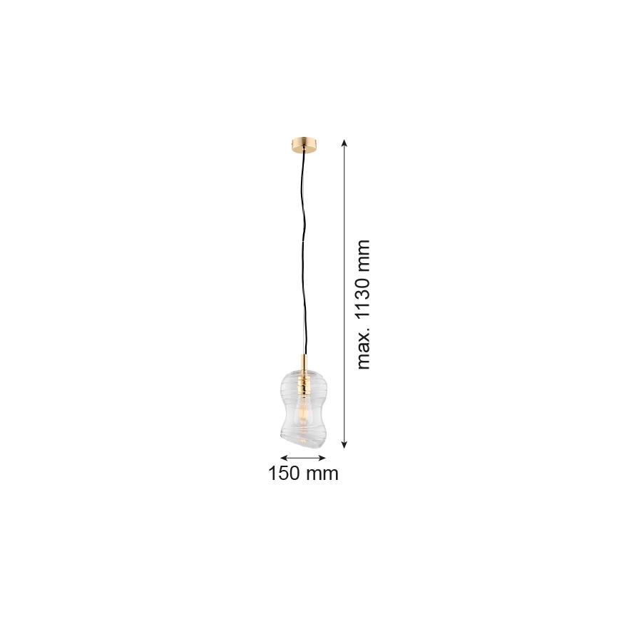 Argon 4742 - Lampadario su filo DEPORTIVO 1xE27/15W/230V