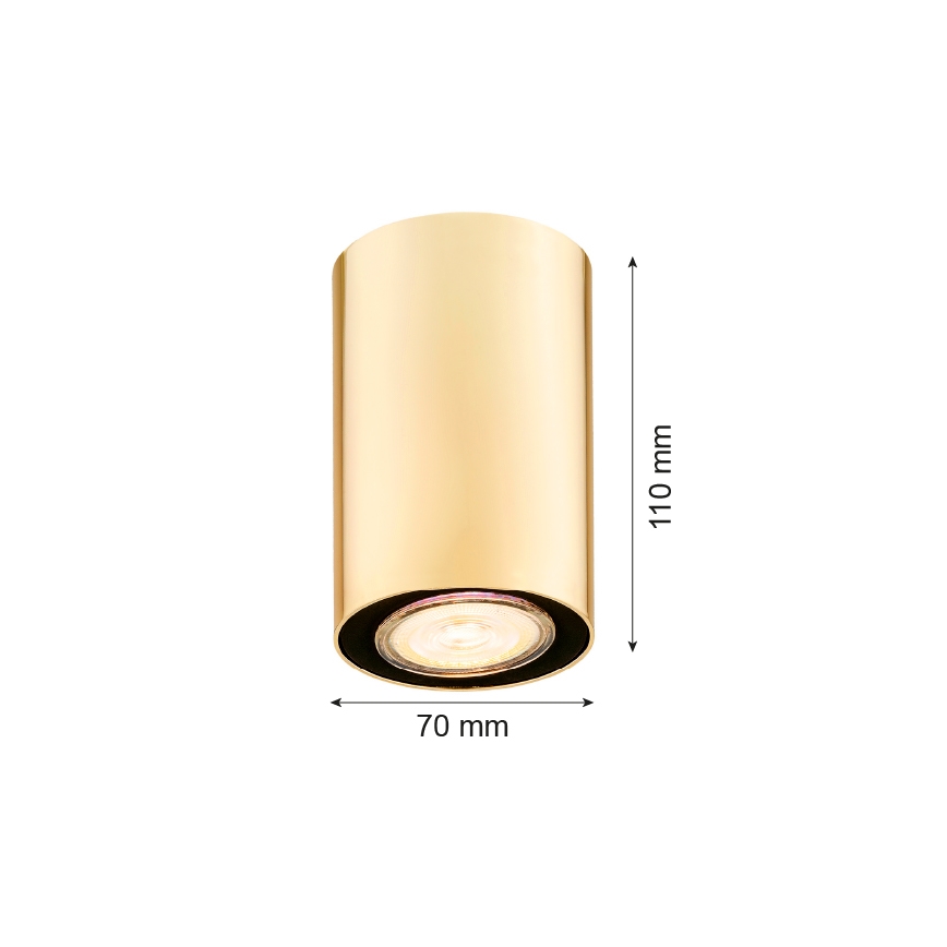 Argon 4759 - Plafoniera TYBER 1xGU10/5W/230V oro