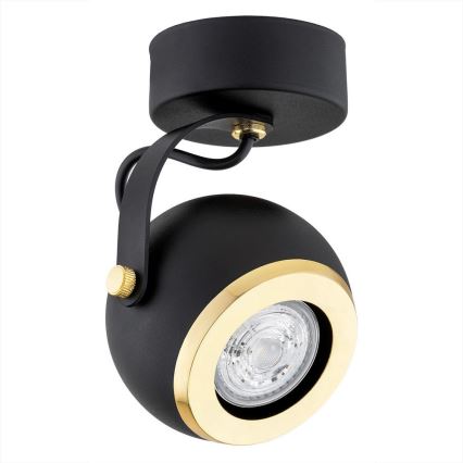 Argon 4902 - Luce Spot KOS PLUS 1xGU10/5W/230V nero/oro