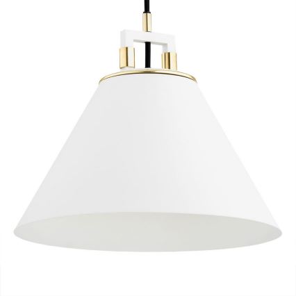 Argon 4914 - Lampadario a sospensione con filo ORTE 1xE27/15W/230V bianco