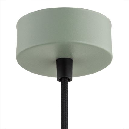 Argon 4916 - Lampadario a sospensione con filo ORTE 1xE27/15W/230V verde