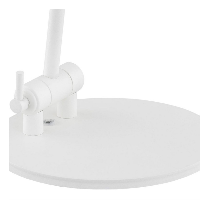 Argon 4997 - Lampada con piedistallo GABIAN 1xE27/15W/230V bianco