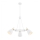 Argon 6148 - Lampadario su palo CHARLOTTE 3xE27/15W/230V bianco/oro