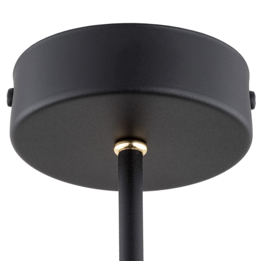Argon 6149 - Lampadario su palo CHARLOTTE 3xE27/15W/230V nero/oro