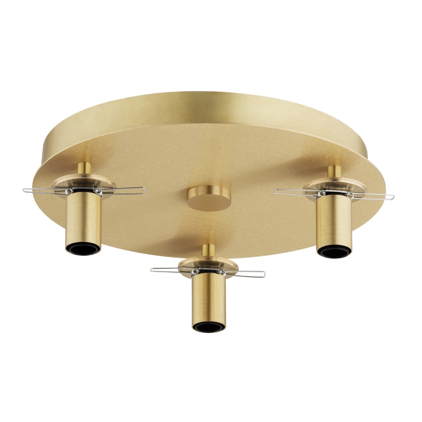 Argon 6305 - Plafoniera PALOMA 3xE14/7W/230V oro/bianco
