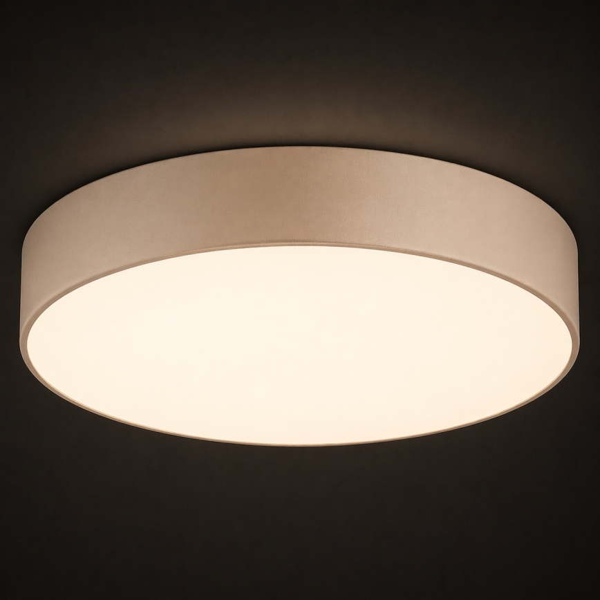 Argon 6365 - Plafoniera DARLINGOS 3xE27/15W/230V diam. 45 cm beige