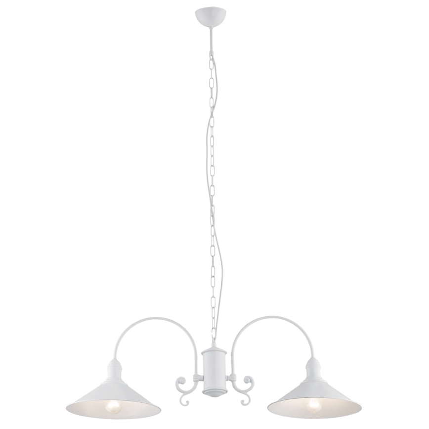 Argon 667 - Lampadario ERBA 2xE27/60W/230V
