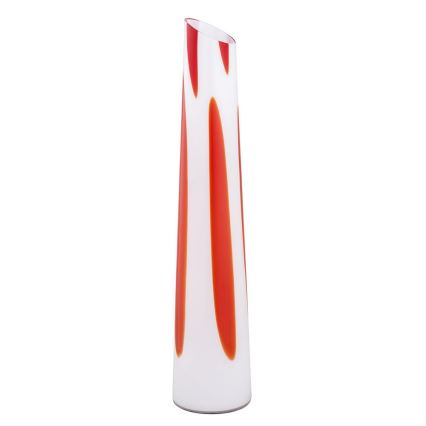 Argon 7042 - Lampada con piedistallo POLONIA 2xE27/15W/230V bianco/rosso