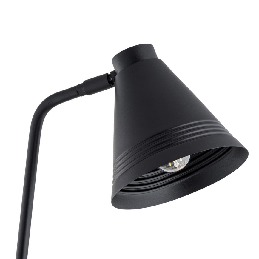 Argon 7077 - Lampada da terra AVALONE 2xE27/15W/230V nero