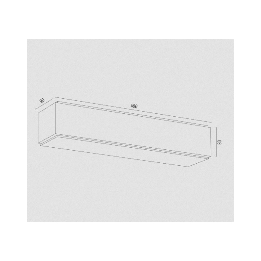 Argon 7166 - Applique CARLSON 2xE27/15W/230V 40 cm oro