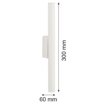 Argon 7223 - Applique a LED GRECO 2xLED/4,2W/230V 3000K bianco