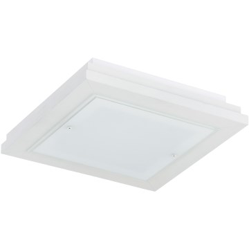 Argon 7266 - Plafoniera TABOR 2xE27/15W/230V 32x32 cm bianca