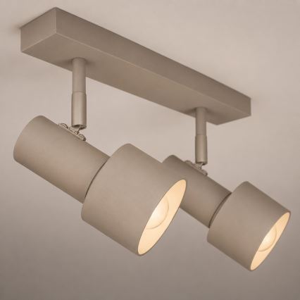 Argon 7294 - Faretto DOR 2xE27/15W/230V beige