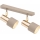 Argon 7299 - Faretto DOR 2xE27/15W/230V oro/beige