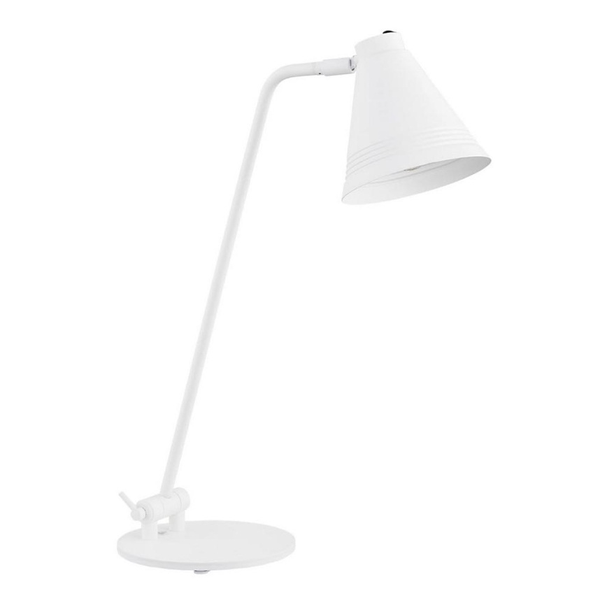 Argon 8000 - Lampada da tavolo AVALONE 1xE27/15W/230V bianco