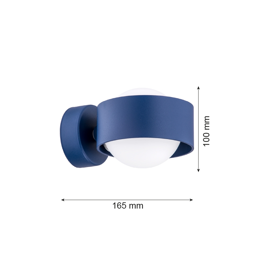 Argon 8061 - Applique MASSIMO PLUS 1xG9/6W/230V blu