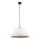 Argon 8241 - Lampadario a sospensione con filo BONITA 1xE27/15W/230V bianco