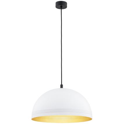 Argon 8241 - Lampadario a sospensione con filo BONITA 1xE27/15W/230V bianco