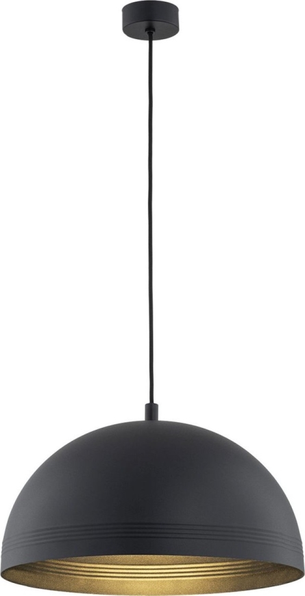 Argon 8242 - Lampadario a sospensione con filo BONITA 1xE27/15W/230V nero