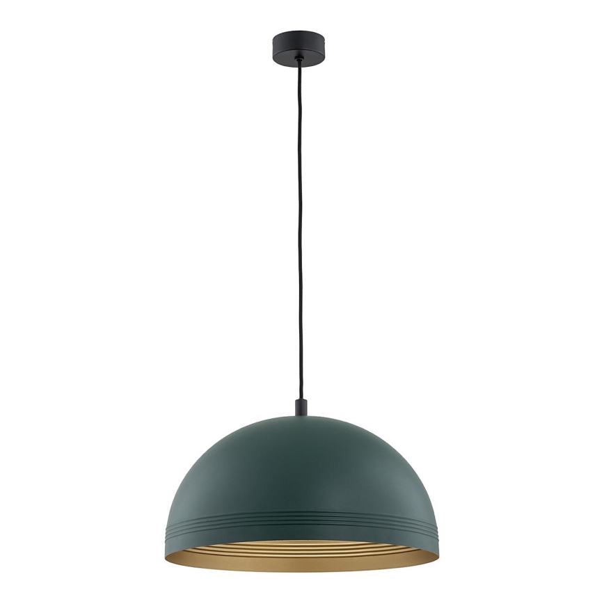 Argon 8243 - Lampadario a sospensione con filo BONITA 1xE27/15W/230V verde