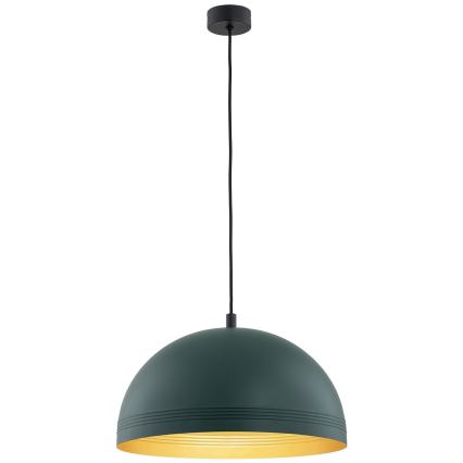 Argon 8243 - Lampadario a sospensione con filo BONITA 1xE27/15W/230V verde