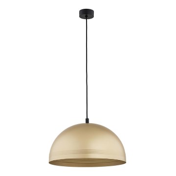 Argon 8245 - Lampadario a sospensione con filo BONITA 1xE27/15W/230V oro