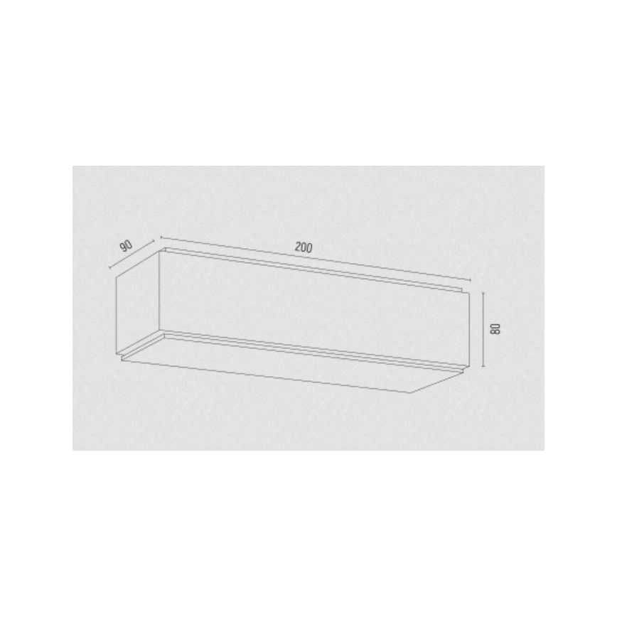 Argon 8277 - Applique CARLSON 1xE27/15W/230V 20 cm oro