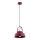 Argon 8286 - Lampadario a sospensione con filo DAKOTA 1xE27/15W/230V rosso