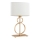 Argon 8310 - Lampada da tavolo PERSEO 1xE27/15W/230V 42 cm crema/oro