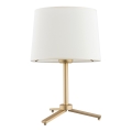 Argon 8318 - Lampada da tavolo CAVALINO 1xE27/15W/230V 39 cm color crema/oro