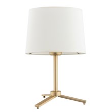 Argon 8318 - Lampada da tavolo CAVALINO 1xE27/15W/230V 39 cm color crema/oro