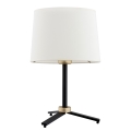 Argon 8319 - Lampada da tavolo CAVALINO 1xE27/15W/230V 39 cm color crema/nero