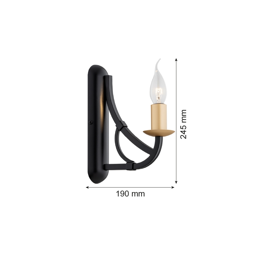 Argon 8355 - Applique LORENZO 1xE14/7W/230V
