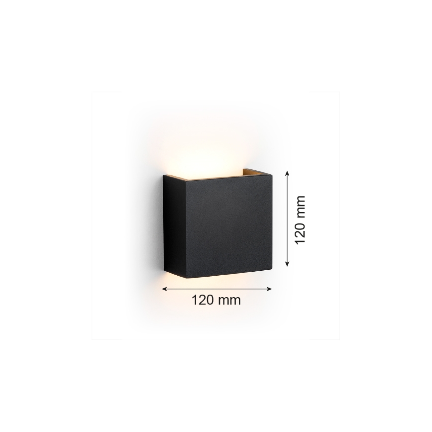 Argon 8359 - Applique a LED GENT LED/3,6W/230V 3000K nero