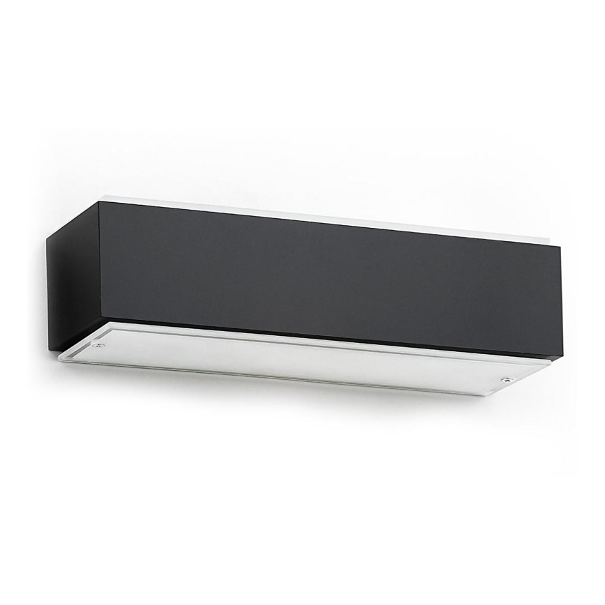 Argon 8365 - Lampada da parete CARLSON 1xE27/15W/230V 20 cm nero