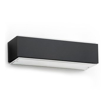 Argon 8366 - Lampada da parete CARLSON 1xE27/15W/230V 30 cm nero