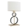 Argon 8373 - Lampada da tavolo PERSEO 1xE27/15W/230V 42 cm crema/nero