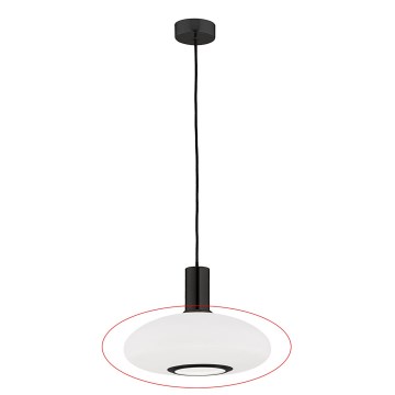 Argon 8565 - Vetro di ricambio per il lampadario SAGUNTO PLUS E27