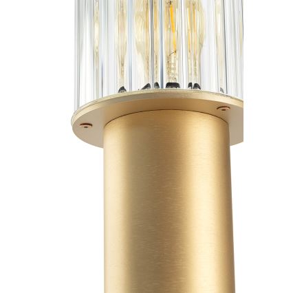 Argon 8753 - Lampada da esterno NORFOLK 1xE27/15W/230V IP44 52cm oro